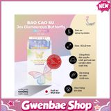 Bao Cao Su Jex Glamourous Butterfly Melty Hương Trà Chính Hãng - Gwen Shop Chính Hãng