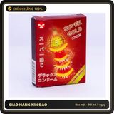 (Che Tên) Bao Cao Su Siêu Gai Râu Super Gold Hộp 2 Cái Chính Hãng Nhật Bản Bảo Mật Tuyệt Đối