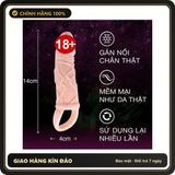 (Che Tên) Bao cao su đôn dên có quai đeo chặt chống tuột Bảo Mật Tuyệt Đối