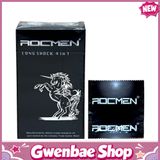 Bao cao su kéo dài thời gian Rocmen Đen - Hộp 12 cái - Gwen Shop Chính Hãng