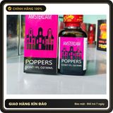 Chai hít tăng khoái cảm Popper AMSTERDAM 30ml Chai Hít Popper 30ml USA, Hàng Nhập Khẩu Chính Hãng, Dòng Cực Mạnh, Phê Lâu, Cho Ng Lờn Lâu Năm