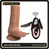 Motorola Dương vật điều khiển nhiều chức năng tùy chỉnh, 19cm, silicon mềm mại,y như thật, bảo mật thông tin