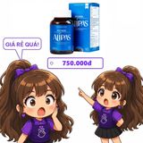 Hàng Chuẩn Nhập Khẩu - Viên Hỗ Trợ tăng cường sinh lý nam Men's Ginseng Alipas hộp 1 lọ 60 viên