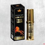 Hàng Chuẩn Nhập Khẩu - Sìn sú True Man 5ml - thấm nhanh không nhờn rít, dùng trước khi quan hệ, nhỏ gọn dễ mang theo