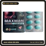 Viên uống hỗ trợ sinh lý nam MAXMAN Hàng Chính Hãng Mỹ Viên uống tăng cường sinh lý cho nam giới, giúp cương cứng, kéo dài thời gian quan hệ, ko tác d
