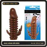 (Che Tên) Bao cao su donzen da nâu có nhánh có bi BC6004 [Mã CK-SP912053-05] Bảo Mật Tuyệt Đối