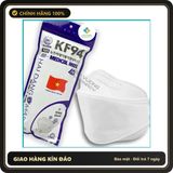 (Che Tên) Khẩu trang 4D KF94 Hải Đăng chống nước, kháng khuẩn, chống bụi mịn xâm nhập vào đường hô hấp - 1 túi 10c Bảo Mật Tuyệt Đối
