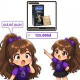 (Che Tên) Bao Cao Su Durex Kingtex Siêu Mỏng Ôm Sát Size Nhỏ Chính Hãng Hộp 12 Cái Hỗ Trợ 24/7