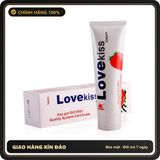 (Che Tên) Gel bôi hương dâu Love Kiss - Chai 100ml - Hàng Mới Về