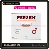 (Che Tên) Viên Uống Fersen Hỗ Trợ Cải Thiện Chất Lượng Tinh Trùng, Tăng Cường Sinh Lý Nam Và Hỗ Trợ Nam Giới Muốn Có Con Hỗ Trợ 24/7