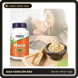 (Che Tên) Now Maca 500mg + Viên uống hỗ trợ tăng cường sinh lý tự nhiên, giảm căng thẳng mệt mỏi Bảo Mật Tuyệt Đối