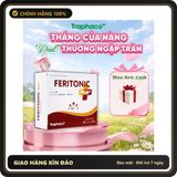 (Che Tên) TPBVSK Feritonic Plus+ Ống Uống Bổ Sung Sắt – Hỗ Trợ Giảm Nguy Cơ Thiếu Máu Hộp 20 Ống x 10ml Giao Nhanh Toàn Quốc
