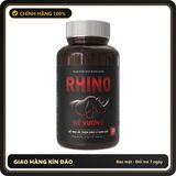 (Che Tên) RHINO ĐẾ VƯƠNG - Viên Uống Hỗ Trợ Sinh Lý Nam Giới, Bổ Thận Tráng Dương, Tăng Testosterone 30 Viên Cao Cấp Bảo Đảm