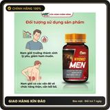 (Che Tên) (MUA 3 TẶNG 1) Viên uống sinh lý nam NYOKO MEN - Hỗ Trợ Bổ Thận Tráng Dương, Tăng Cường Sinh Lực Nam Giới (Hộp 30 Viên) 834897 Bảo Mật Tuyệt Đối