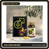 (Che Tên) [MUA 1 TẶNG 1] Đông trùng hạ thảo Nano X hỗ trợ sinh lý nam lọ 30 viên Cao Cấp Bảo Đảm
