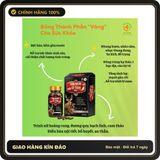 (Che Tên) Sâm Nhung Bổ Thận Nam Nữ NEW 60 Viên - Giảm Tiểu Đêm, Bổ Thận Tăng Sinh Lực, Hỗ Trợ Sinh Lý Nam Nữ - Hàng Mới Về