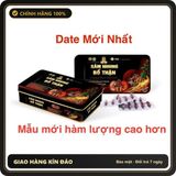 (Che Tên) (Hộp 30- 60 viên) Sâm Nhung Bổ Thận New - Giúp tăng cường sinh lực, sinh lý nam, giảm đau lưng mỏi gối Cao Cấp Bảo Đảm