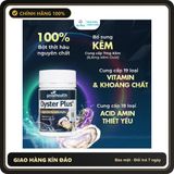 (Che Tên) [COMBO 3 TẶNG 1 DATE XA] Viên Uống Tinh Chất Hàu Lùn Goodhealth Oyster Plus 60Viê - Tăng Sinh Lý Nam Chuẩn Auth