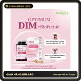 (Che Tên) Viên uống nội tiết tố, cải thiện sinh lý nữ Optimum Dim +Bioperine Hotchland Nutrition Hộp 30 viên Chuẩn Auth