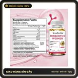 (Che Tên) SresXrefas Probiotics Women 60 Tỷ Lợi Khuẩn 15 Chủng Men Vi Sinh Nữ Hỗ Trợ Tiêu Hóa, Tăng Miễn Dịch Và Tiết Niệu Bảo Mật Tuyệt Đối