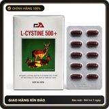 (Che Tên) Viên uống L-Cystine 500+ hỗ trợ kích thích mọc tóc hộp 60 viên Giao Nhanh Toàn Quốc