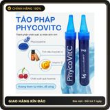 (Che Tên) Siêu tinh chất tảo tươi Pháp Phyco VitC Phycocyanine 10ml x 14 ống - Bản nâng cấp Chuẩn Auth
