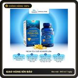 (Che Tên) Viên Uống Dầu Cá Meracine Fish Oil 1000mg Bổ Sung Omega 3, Hỗ Trợ Sáng Mắt, Bổ Não, Bảo Vệ Tim Mạch (Hộp 90 Viên) Bảo Mật Tuyệt Đối