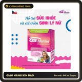 (Che Tên) GS MERILIN - Viên Uống Cải Thiện Sinh Lý Nữ. Liệu Pháp Không Hormon Chống Lão Hóa Sớm Điều Hòa kinh Nguyệt Ở Phụ nữ TMK Hộp Trắng Kín