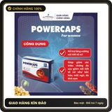 (Che Tên) Viên uống Powercaps For Women hỗ trợ tăng cường sinh lý và cân bằng nội tiết tố nữ (30 viên) - Nutramed 834976 Chuẩn Auth
