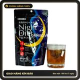 (Che Tên) Trà Giảm Cân Night Diet Tea Orihiro Nhật Bản 20 Gói Hộp Trắng Kín