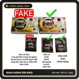 (Che Tên) [LẺ 1 GÓI] Cà Phê Hoà Tan Idol Slim Thái lan coffee chính hãng 1 gói x2 15g giảm cân Chuẩn Auth