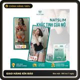 (Che Tên) Giảm Cân NAT Slim Chính Hãng Vicicorp DUMI STORE Natslim Giúp Giảm Cân Hiệu Quả Giảm 2-3 Kg Sau 15 Ngày Chuẩn Auth