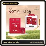 (Che Tên) (COMBO 2 HỘP) Giảm Cân NAT SLIM, Giảm Cân NAT SLIM X3 Chính Hãng MERRY STORE Giúp Giảm Cân Hiệu Quả, Giảm Cân Sau Sinh Bảo Mật Tuyệt Đối