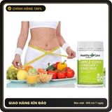 (Che Tên) Giảm Cân Giấm táo Swisse Apple Cider Vinegar 60 Viên giảm mỡ thừa giữ vóc dáng thon gọn đốt cháy mỡ thừa Hộp Trắng Kín