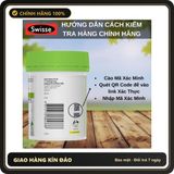 (Che Tên) Giảm Cân Giấm táo Swisse Apple Cider Vinegar 60 Viên giảm mỡ thừa giữ vóc dáng thon gọn đốt cháy mỡ thừa Hộp Trắng Kín