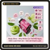 (Che Tên) COMBO 4 Hộp Viên uống giảm cân Body Sline giảm nhanh an toàn hiệu quả giảm 8-12kg sau 1 liệu trình, hộp 30 viên Giao Nhanh Toàn Quốc