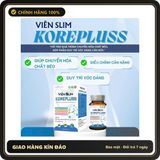 (Che Tên) Viên Uống Giảm Cân Thảo Mộc Slim Koreplus Hộp 30 Viên, Giúp Lấy Lại Vóc Dáng Eo Thon Gọn Hỗ Trợ 24/7