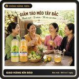 (Che Tên) 500Ml Giấm Táo Mèo Nguyên Chất Tây Bắc Hữu Cơ Giảm Cân An Toàn Hiệu Quả Nhất Cấp Tốc Hộp Trắng Kín