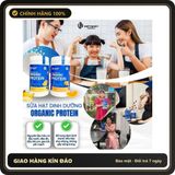(Che Tên) Sữa Hạt Dạng Bột Organic Protein Việt Nhật Hỗ Trợ Giảm Cân Thay Thế Bữa Ăn, Sữa Hạt Organic Protein Hương Vị Vani Cacao Cao Cấp Bảo Đảm