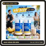 (Che Tên) Sữa Hạt Dạng Bột Organic Protein Việt Nhật Hỗ Trợ Giảm Cân Thay Thế Bữa Ăn, Sữa Hạt Organic Protein Hương Vị Vani Cacao Cao Cấp Bảo Đảm