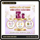 (Che Tên) Viên Uống Giảm Béo Hỗ Trợ Giảm Mỡ Thừa Cao Trà Xanh, Lá Sen, Giảo Cổ Lam (Hộp 30 Viên) Giao Nhanh Toàn Quốc