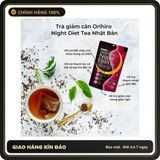 (Che Tên) Trà Thảo Mộc Giảm Cân ORIHIRO Night Diet Nhật Bản Thanh Nhiệt Giải Độc Cơ Thể Cao Cấp Bảo Đảm