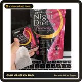 (Che Tên) Trà giảm cân ban đêm Night Diet tea Orihiro Nhật Bản 20 gói, 24g, hồng collagen beauty Cao Cấp Bảo Đảm