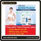 (Che Tên) Bộ đôi 7 Day Slim - Viên Uống Giảm Cân Nhập Khẩu Mỹ SLIMMING CARE & KORE PLUSS hàng chính hãng Chuẩn Auth
