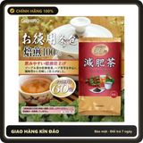 (Che Tên) Trà giảm mỡ bụng Genpi Tea Orihiro Nhật Bản - Túi 60 gói Kimochi Store date 2027 - Hàng Mới Về