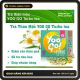 (Che Tên) [Combo 5 hộp] Trà thải độc giảm cân Yoo Go Turbo Tea siberian wellness, trà cải thiện hệ tiêu hóa Cao Cấp Bảo Đảm