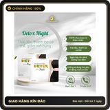 (Che Tên) [Giảm mỡ bụng] Viên Uống Detox Night Chính Hãng - Giảm Mỡ Bụng Cứng Chuyên Sâu, Thải Đốc Cơ Thể, Cho Vòng Eo Con Kiến Chuẩn Auth
