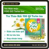 (Che Tên) [Combo 4 hộp] Trà Thảo Mộc Giảm Mỡ - Trà Body YooGo Turbo Siberian Thải Độc Cơ Thể Giao Nhanh Toàn Quốc