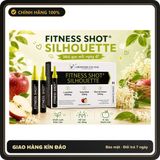 (Che Tên) Đốt mỡ đa tầng chuyên sâu Shot Silhouette Purvitea Dạng nước 30 ống Hỗ Trợ 24/7