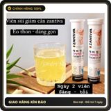 (Che Tên) Viên sủi Giảm cân ZANTIVA Hàn Quốc, Viên sủi Detox thải độc Giữ dáng Hỗ Trợ 24/7